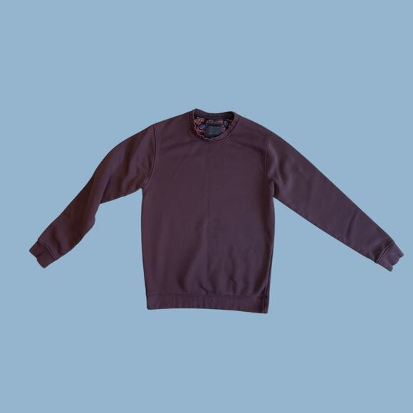 Denim & Flower Ricky Singh Purple Pullover Sweatshirt Small - Picture 5 of 7